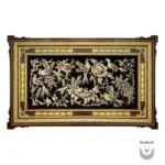 Ghalamzani Copper Wall Hanging: Birds & Flowers