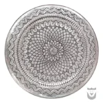 Elegant Persian Engraved Copper Tray
