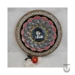 Persian Enamel Wall Plate: Mohammad Reza Shajarian