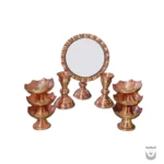 Iranian Haft Seen Set: Octagonal Copper Set