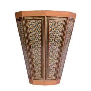Persian Vase: Copper Turquoise Inlaid