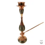 Persian Hookah: Copper with Intricate Inlay Work