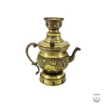 Persian Kettle: Antique Brass Charcoal - 1.5 Liters