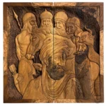 Handcrafted Backgammon Set: Ferdowsi Edition