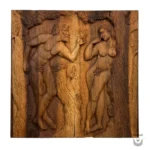 Handcrafted Persian Adam and Eve Backgammon Board - Style 2