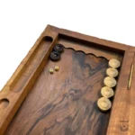 Handcrafted Persian Adam and Eve Backgammon Board - Style 2