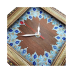 Persian Drops Khatamkari Tezhib Clock