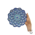 Vintage-Inspired Iranian Enameled Wall Plate