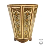 Persian Luxury Khatam Set: Wastebin, Tissue, & Cutlery