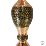 Copper Hookah with Intricate Inlay Work