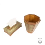 Copper Hookah with Intricate Inlay Work