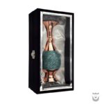 Persian Vase: Copper Turquoise Inlaid