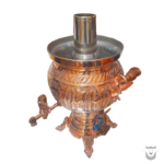Beautiful Gas Copper Zanjan Samovar - 6-Liters