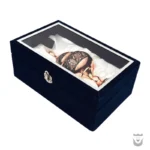 Handcrafted Persian Bon Bon Dish: Copper Diamond-Cut Motifs