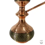 Persian Hookah: Copper with Intricate Inlay Work