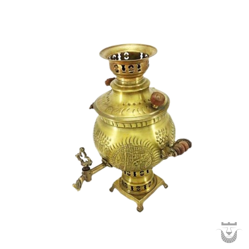 Persian Samovar: Antique Charcoal - 3 Liters