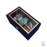 Persian Bonbon Dish: Turquoise-Inlaid