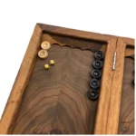 Persian Backgammon Board: Faroghar & Achaemenid Inlaid Design