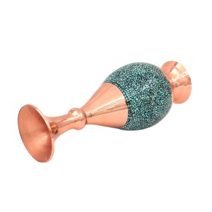 Persian Vase: Copper Turquoise Inlaid