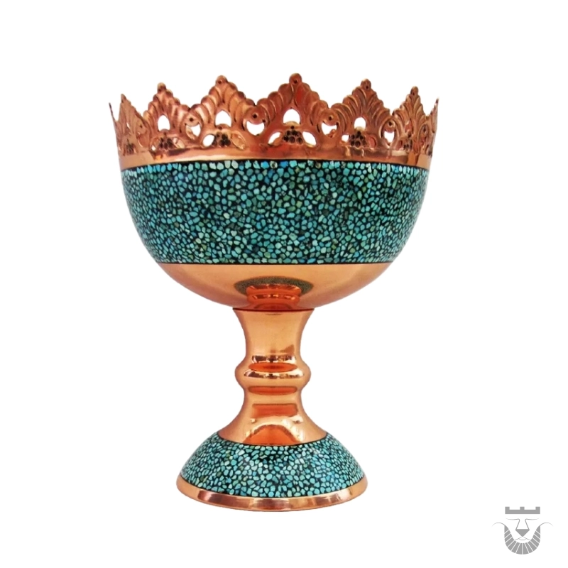 Persian Nut Bowl: Firozeh Koobi Work