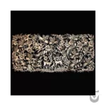 Persian Hand-Engraved Copper Wall Decor: Birds & Flowers