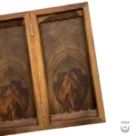 Persian Backgammon Board: Faroghar & Achaemenid Inlaid Design