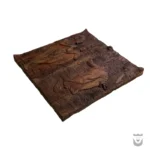Handcrafted Wood Backgammon Set: Adam and Eve Design