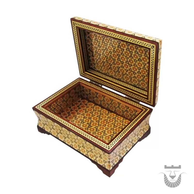 Persian Drops Elegant 3-Piece Khatam Jewelry Box Collection