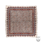 Persian Hand Block Printed Tablecloth: Traditional Kalamkari from Isfahan