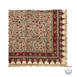 Persian Drops Ghalamkari Bread Tablecloth