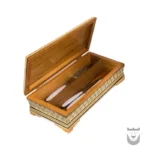 Handcrafted Persian Wastebin- Khatam Inlay