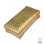 Handcrafted Persian Wastebin- Khatam Inlay