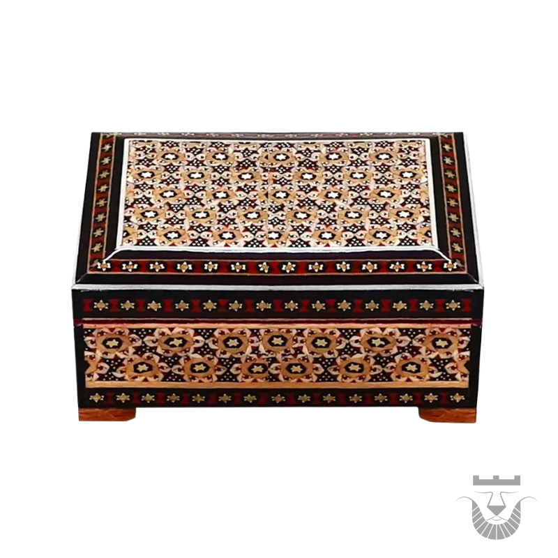 Beautiful Persian Inlay Jewelry Box
