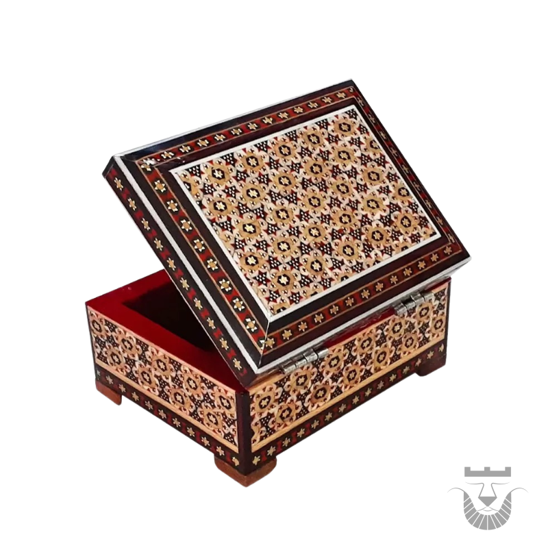 Persian Drops Intricate Khatam Jewelry Box