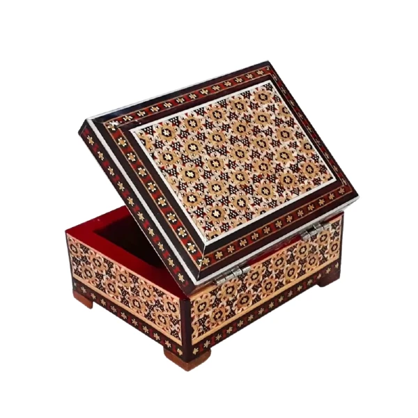 Persian Drops Intricate Khatam Jewelry Box