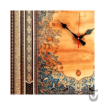 Stunning Persian Khatamkari Clock: A Masterpiece