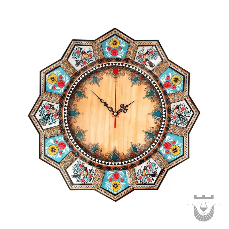 Iranian Handcrafted Clock