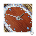 Persian Drops Miniature Khatamkari Clock