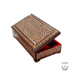 Persian Drops Ornate Jewelry Box with Khatamkari