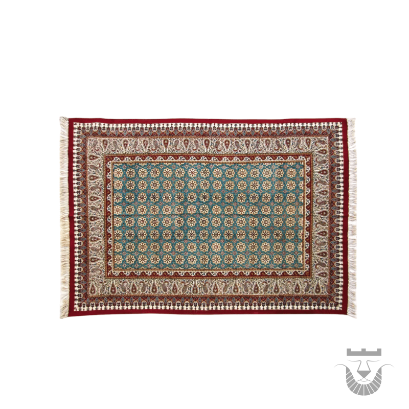 Iranian Tablecloth: Traditional Ghalamkari