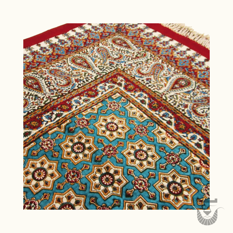 Iranian Tablecloth: Traditional Ghalamkari