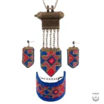 Unique Hand-Stitched Baloch Jewelry Set