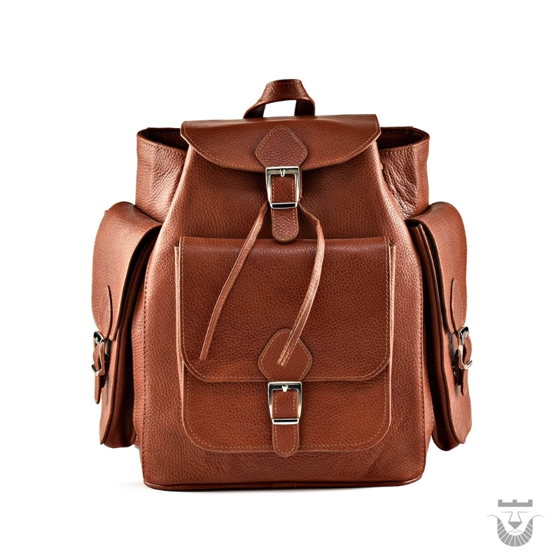Gorgeous Persian Classic Leather Backpack for Women