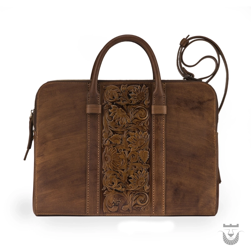 Persian Women Handbag: Large Floral Design