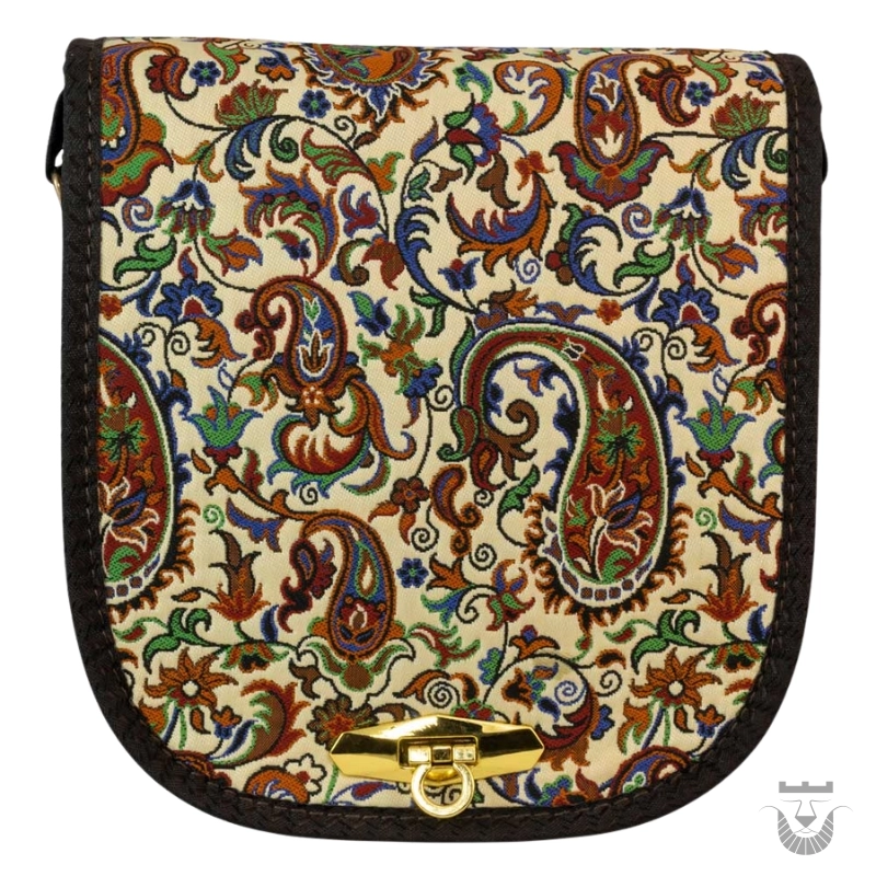 Elegant Floral Persian Termeh Bag