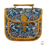Unique Persian Blue Termeh Bag