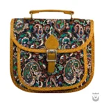 Unique Persian Black Termeh Bag