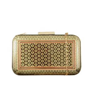 Exquisite Khatamkari Clutch Bag
