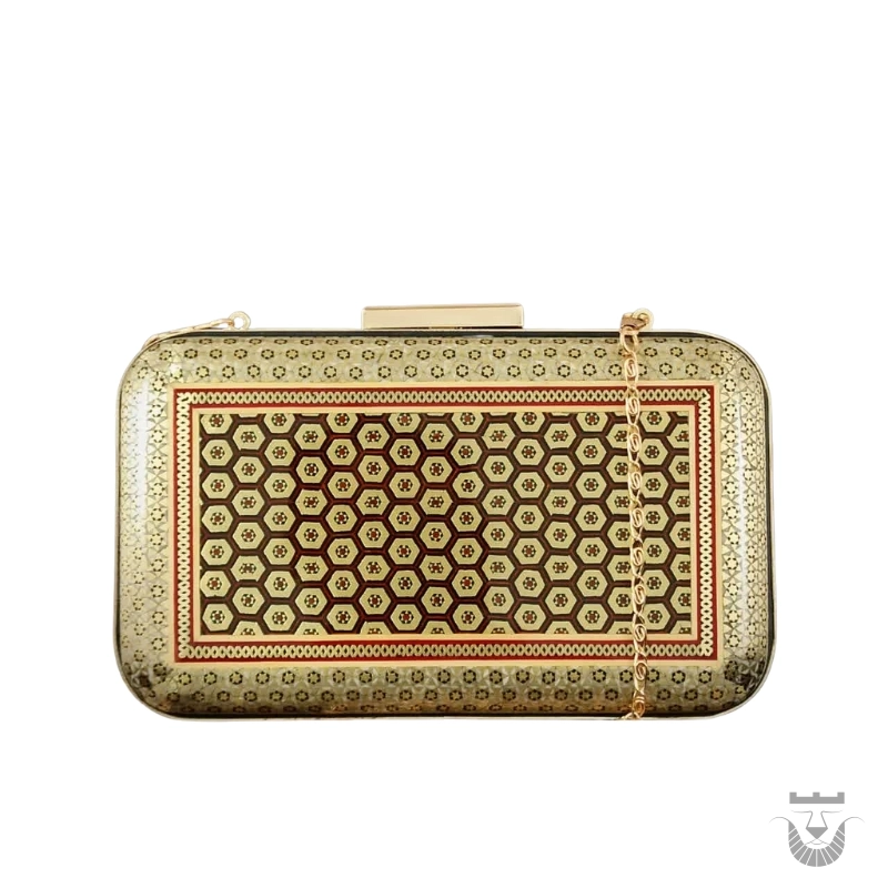 Exquisite Khatamkari Clutch Bag