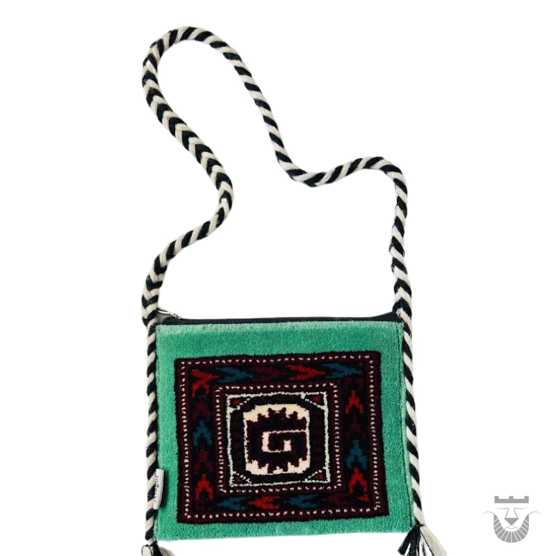 Exquisite Iranian Handmade Carpet Bag